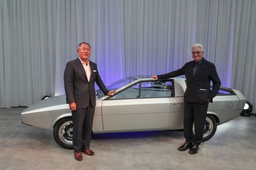 Hyundai Pony Coupe Concept Restored After 50 Years, Unveiled at